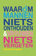 Waarom mannen niets onthouden & vrouwen niets vergeten, Verzenden, Gelezen, M. Legato
