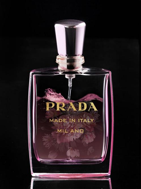 Glasschilderij Prada Milano | Ter Halle | 154, Huis en Inrichting, Woonaccessoires | Overige, Nieuw, Ophalen of Verzenden
