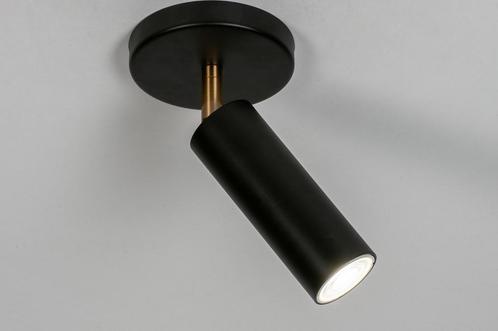 Rietveld Plafondlampen - Zwart - Metaal, Huis en Inrichting, Lampen | Plafondlampen, Verzenden