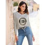 heine Shirt met lange mouwen Gestreept shirt (1-delig), Kleding | Dames, T-shirts, Verzenden, Nieuw