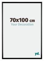 Fotolijst 70x100 cm - Zwart Hoogglans - Kunststof - Bordeaux, Huis en Inrichting, Woonaccessoires | Lijsten, Verzenden, Nieuw