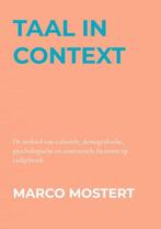 9789403734019 Taal in context Marco Mostert, Verzenden, Nieuw, Marco Mostert