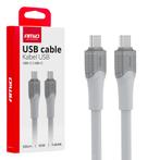Cable USB-C TO TYPE-C 60W 100cm FullLINK model X111 AMI..., Verzenden, Nieuw