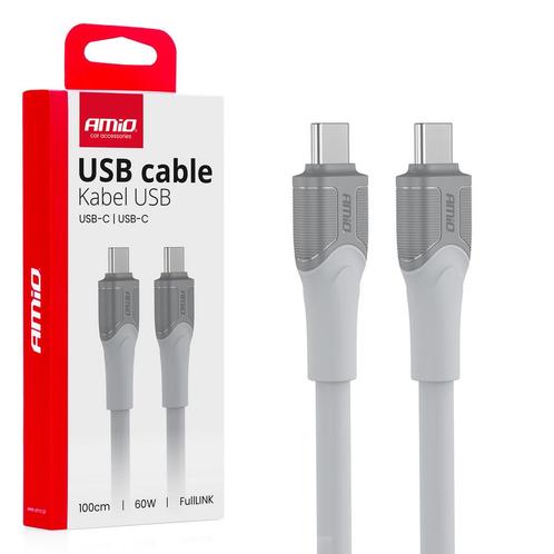 Cable USB-C TO TYPE-C 60W 100cm FullLINK model X111 AMI..., Auto diversen, Auto-accessoires, Nieuw, Verzenden