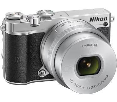 Nikon 1 J5 Systeemcamera + VR 10-30mm f/3.5-5.6 PD-Zoom - Zi, Audio, Tv en Foto, Fotocamera's Digitaal, Zo goed als nieuw, Verzenden