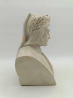 sculptuur, Busto di Dante Alighieri - 31 cm - marmerstof