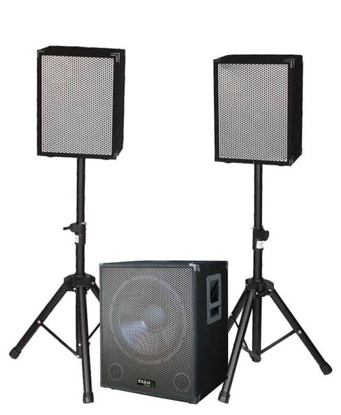 Ibiza Sound CUBESET 2.1 Speakerset Met Subwoofer Set 1100, Audio, Tv en Foto, Luidsprekers, Overige typen, Nieuw, Overige merken