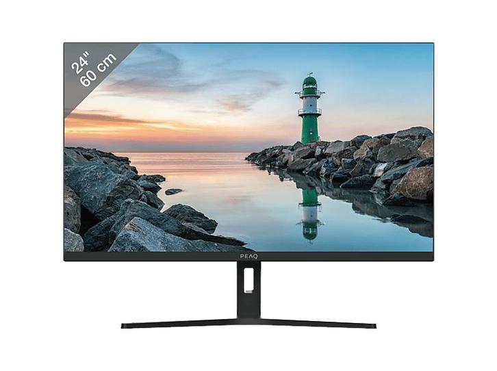 Peaq - Full HD  Monitor - 24 inch, Computers en Software, Monitoren, VA, Full HD, Nieuw, Verzenden