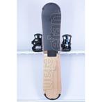 140 145 snowboard ELAN EXPLORE R, black/wood/orange, woodcor, Verzenden, Gebruikt