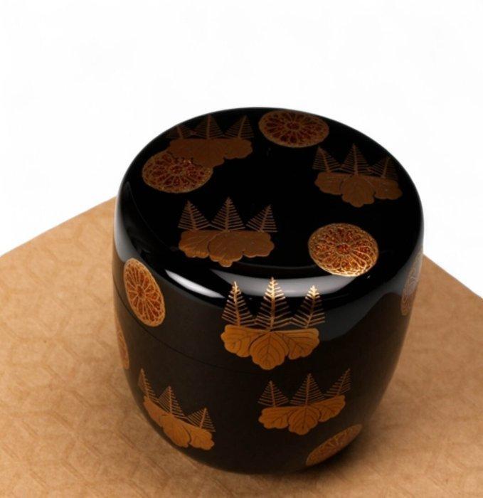 Grote Natsume  Kodaiji Maki-e - Goud, Hout - Takeuchi Kosai, Antiek en Kunst, Antiek | Overige Antiek