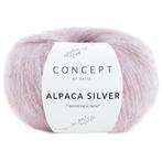 Katia Concept Alpaca Silver - 252 lichtroze met zilver - G, Ophalen of Verzenden, Nieuw