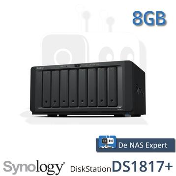 NAS Synology DS1817+ 8GB nieuwstaat in doos beschikbaar voor biedingen