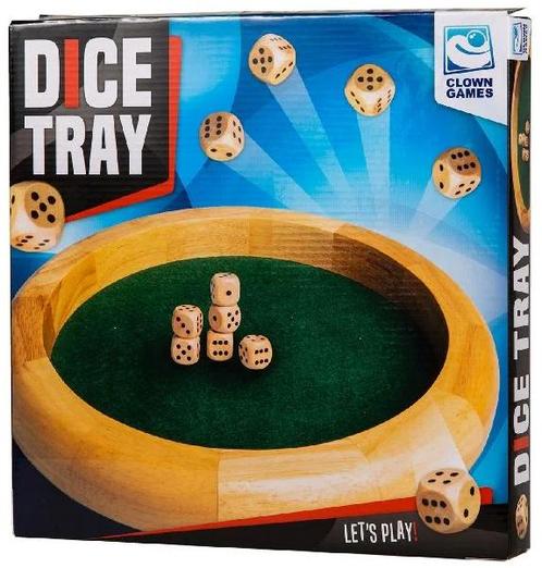 Clown Games - Dobbelbak | Cloak Games - Spelonderdelen, Hobby en Vrije tijd, Gezelschapsspellen | Bordspellen, Nieuw, Verzenden