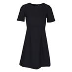 Twinset • belijnde zwarte jurk • 36 (IT40), Kleding | Dames, Jurken, Nieuw, Twinset, Maat 36 (S), Zwart
