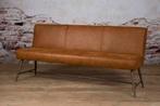 Eetkamerbank Belmonte, Cherokee 8 Cognac Maat 185 x 62 x 86, Ophalen of Verzenden, Nieuw