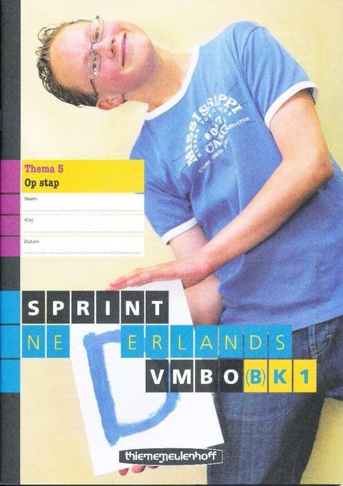 Sprint Nederlands Thema 5 VMBO-(B)K ISBN 97891111244316, Boeken, Schoolboeken, Zo goed als nieuw, Nederlands, Ophalen of Verzenden