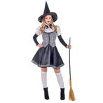 Halloween Kostuum Dames Heks 5 delig, Hobby en Vrije tijd, Verzenden, Nieuw