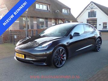 Tesla Model 3 Performance AWD BLACK beschikbaar voor biedingen