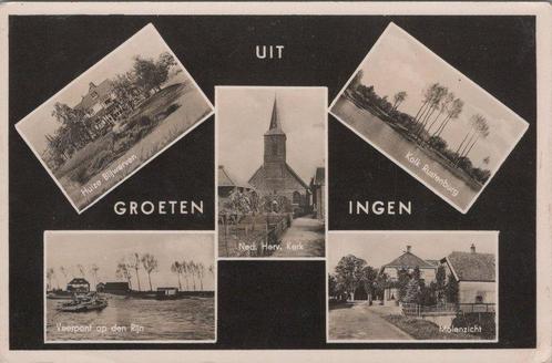 INGEN - Meerluik Groeten uit Ingen, Verzamelen, Ansichtkaarten | Nederland, Verzenden