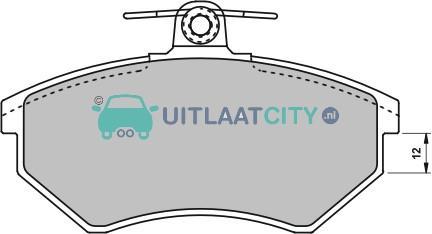 *Tip*  Remblokken AUDI SEAT VOLKSWAGEN, Auto-onderdelen, Uitlaatsystemen, Nieuw, Audi, Seat, Volkswagen, Ophalen of Verzenden