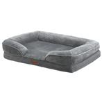 Hondenbed / Hondenmand Sheena L - 98 x 70 cm - Grijs, Dieren en Toebehoren, Verzenden, Nieuw