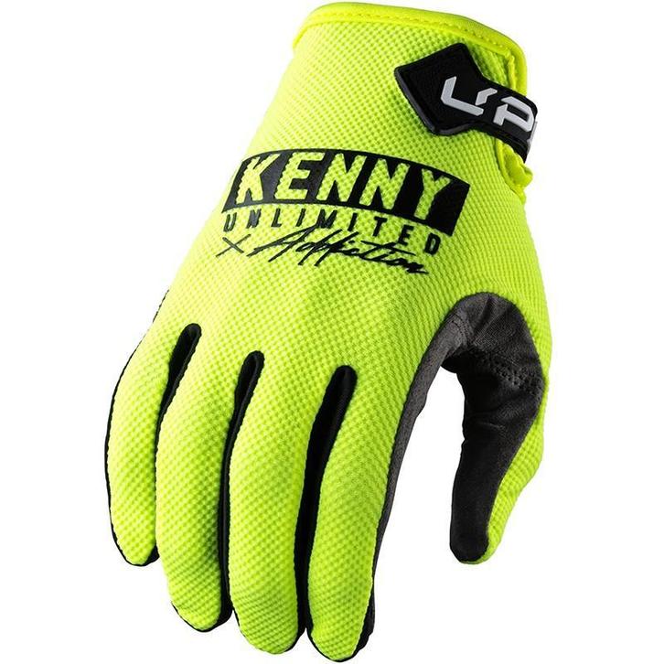 Crosshandschoenen Kenny Up Fluo Geel - MAAT X-LARGE, Motoren, Kleding | Motorkleding, Nieuw met kaartje, Motorcrosskleding, Verzenden