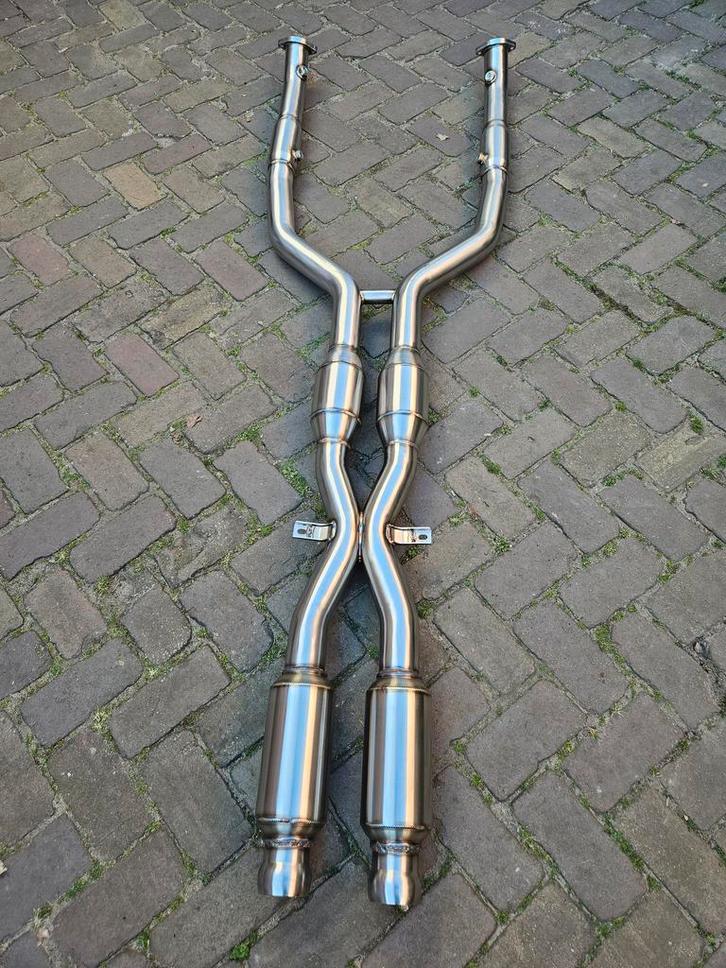 Uitlaat midpipe sport kats BMW M3 V8 E90 E92 E93 ZIE ADV, Auto diversen, Tuning en Styling