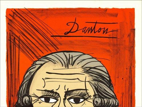 Bernard Buffet (1928-1999) - La Révolution Française, Danton, Antiek en Kunst, Antiek | Overige Antiek