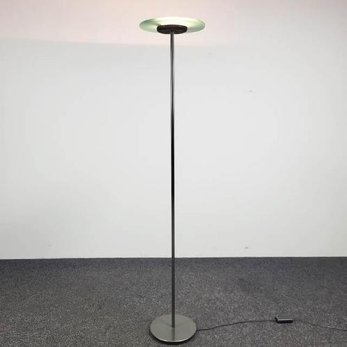 Aureola Halo Vloerlamp - Cini & Nils | Donkergroene Glasplaa, Huis en Inrichting, Lampen | Vloerlampen, Gebruikt, Ophalen of Verzenden