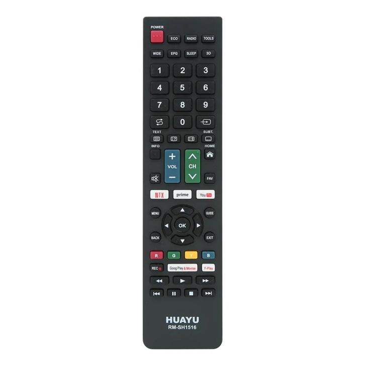 Sharp Universele afstandsbediening – Smart TV Remote, Computers en Software, Overige Computers en Software, Nieuw, Ophalen of Verzenden