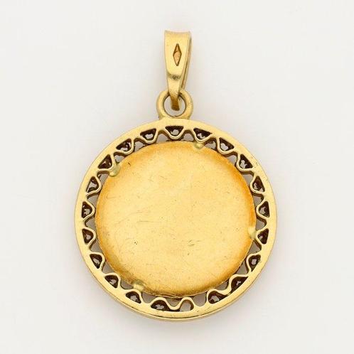 Hanger - 18 karaat Geel goud, Sieraden, Tassen en Uiterlijk, Antieke sieraden
