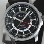 Jeux Horloge - Jeux Voyage GMT – Black Leather Edition -, Nieuw