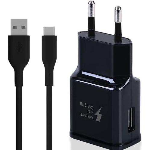 Oplader voor Samsung + USB C oplaadkabel - 1 meter - Smart, Telecommunicatie, Mobiele telefoons | Telefoon-opladers, Ophalen of Verzenden