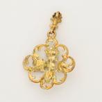 Zonder Minimumprijs - Hanger - 14 karaat Geel goud, Sieraden, Tassen en Uiterlijk, Antieke sieraden