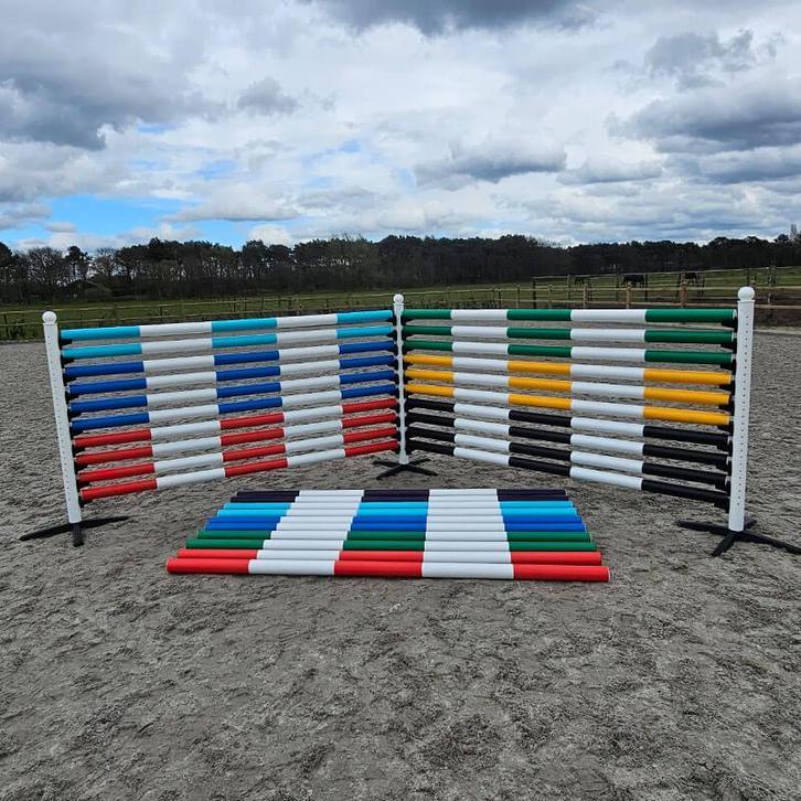Set Van 30 Hindernisbalken 300 Cm, Dieren en Toebehoren, Paarden en Pony's | Overige Paardenspullen, Springen, Nieuw, Verzenden