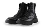 Tommy Hilfiger Veterboots in maat 38 Zwart | 10% extra, Verzenden, Zwart, Overige typen, Zo goed als nieuw