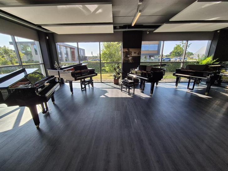 Collectie Yamaha vleugels | o.a. Yamaha C3X en C6X, Muziek en Instrumenten, Piano's, Hoogglans, Zwart, Zo goed als nieuw, Vleugel