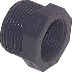 Verloopring Rp3/4 Binnendraad X G3/4 buitendraad PVC-U, Verzenden, Nieuw
