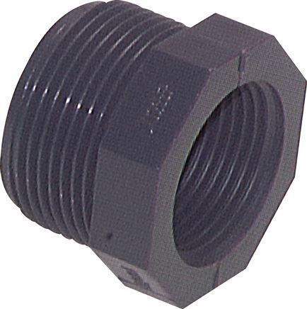 Verloopring Rp3/4 Binnendraad X G3/4 buitendraad PVC-U, Doe-het-zelf en Verbouw, Overige Doe-het-zelf en Verbouw, Nieuw, Verzenden