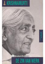 J. Krishnamurti over de zin van werk Krishnamurti, Boeken, Verzenden, Nieuw