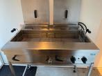 2x Giorik 10kW oliebollen - vis friteuse / oliebollenbak, Verzenden, Gebruikt, Fornuis, Frituur en Grillen