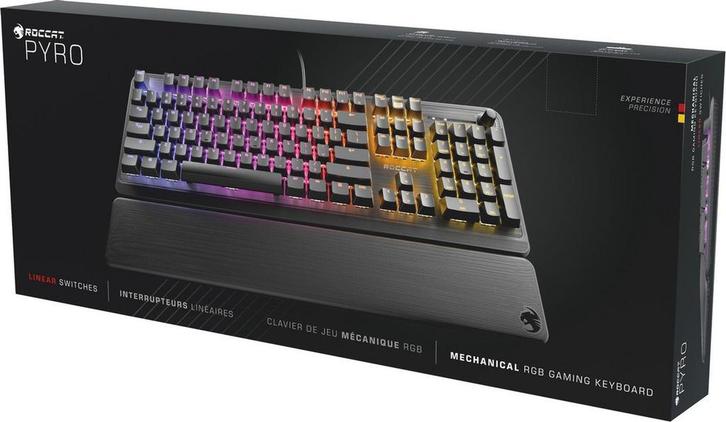 ROCCAT Pyro Mechanisch Qwerty Gaming Toetsenbord - Rode, Computers en Software, Toetsenborden, Verzenden
