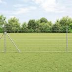 vidaXL Weidehek 1x10 m Gegalvaniseerd Staal, Verzenden, Nieuw