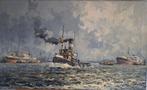 Marinus de Jongere (1912-1977) - Waalhaven Rotterdam, Antiek en Kunst, Kunst | Schilderijen | Klassiek