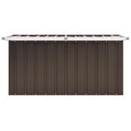 Tuinbox 129x67x65 cm bruin (Schuurtjes-Rekken) (Partytenten), Tuin en Terras, Tuinhuizen, Verzenden, Nieuw