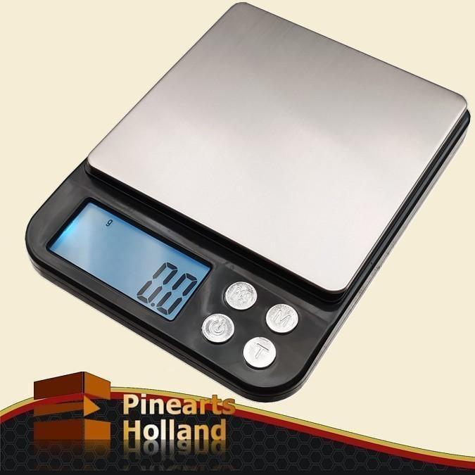 Compacte precisie weegschaal (3kg x 0,1g), Witgoed en Apparatuur, Weegschalen, Fijner dan 1 gram, Minder dan 10 kg, Overige typen