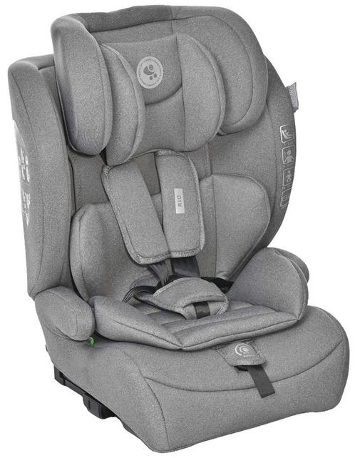 Lorelli Rio Grey 76-150 cm i-Size Autostoel 1007196-2406, Kinderen en Baby's, Autostoeltjes, Nieuw, Isofix, 9 t/m 36 kg, Verzenden