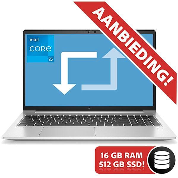 HP Elitebook 650 G9 | Intel i5-1245U | 512GB | 16GB | W11PRO, Computers en Software, Windows Laptops, 4 Ghz of meer, SSD, 15 inch