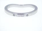 Cartier - Ring - Ballerina Wedding band Ring 3 Diamond Pt950, Sieraden, Tassen en Uiterlijk, Ringen, Nieuw