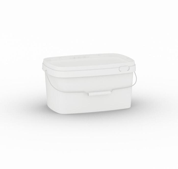 5 liter emmer wit rechthoekig, Zakelijke goederen, Horeca | Food